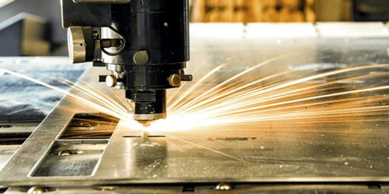 laser cutting metal