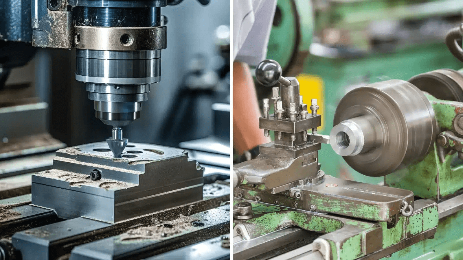 Differences between CNC machining and traditional machining