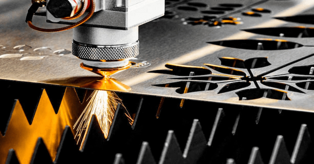 Steel laser cutting