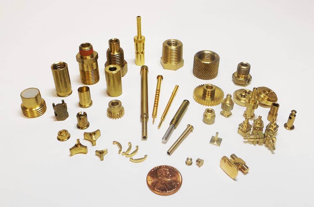 brass cnc turned parts