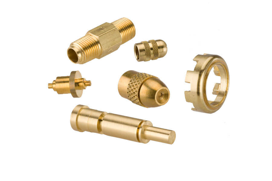 brass machined parts