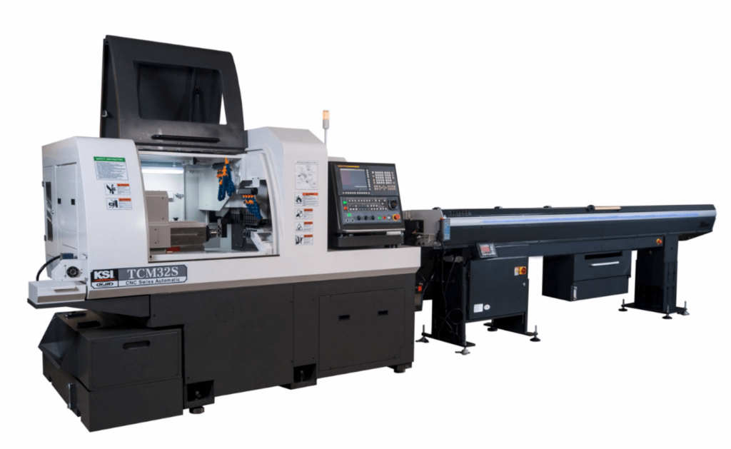 CNC Swiss screw machine