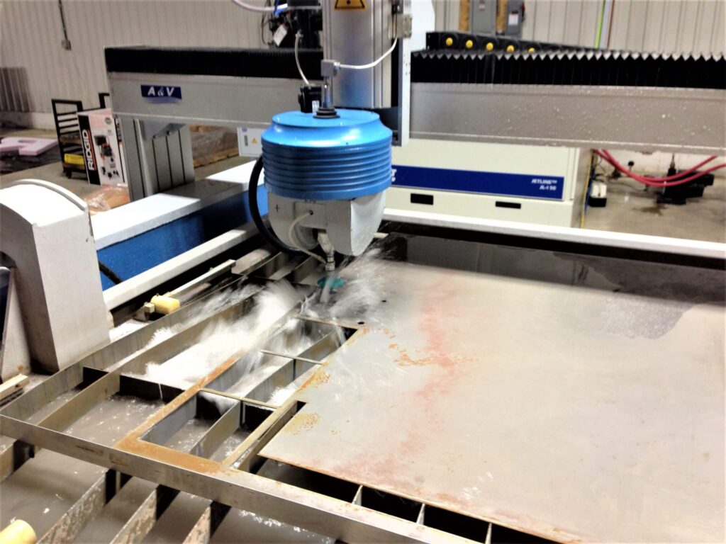 water jet cnc machine