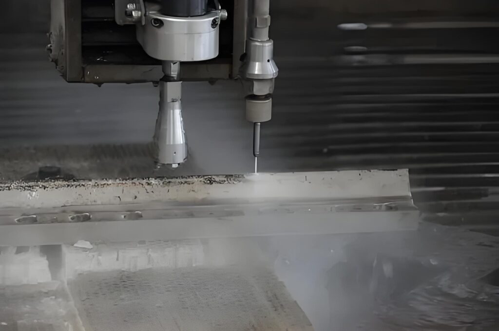 Water jet cutting