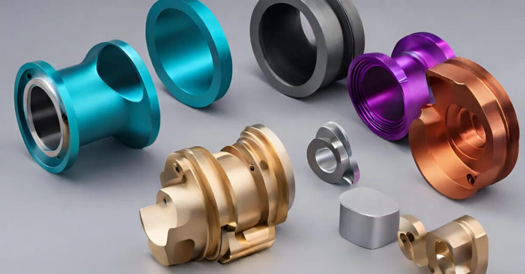 Anodized parts