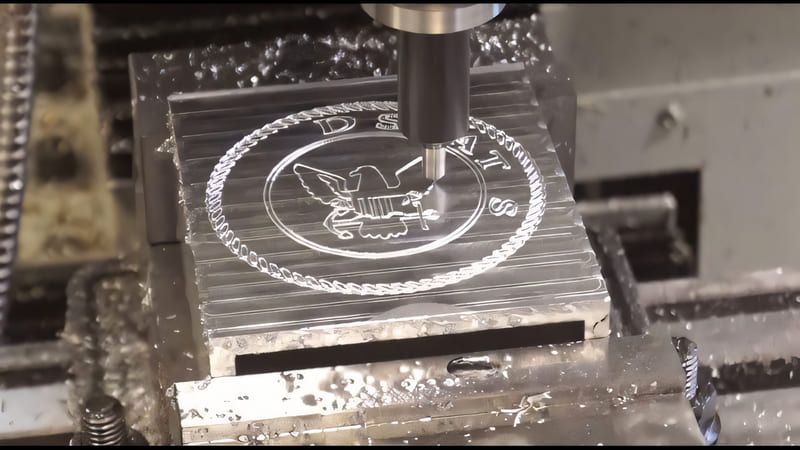 CNC engraving