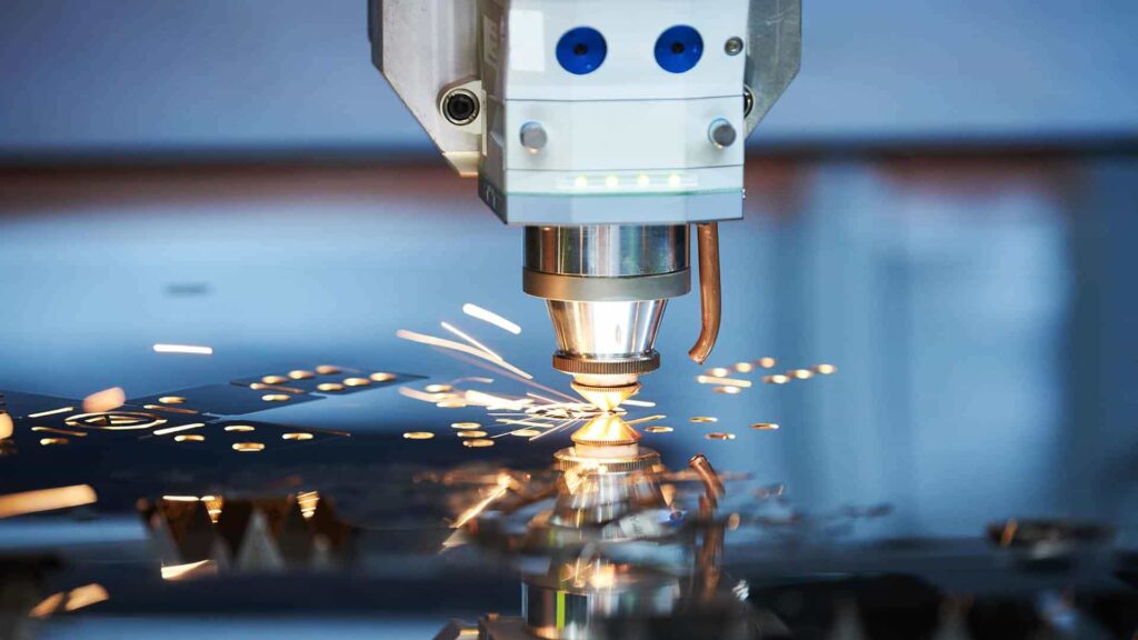 Laser CNC drilling