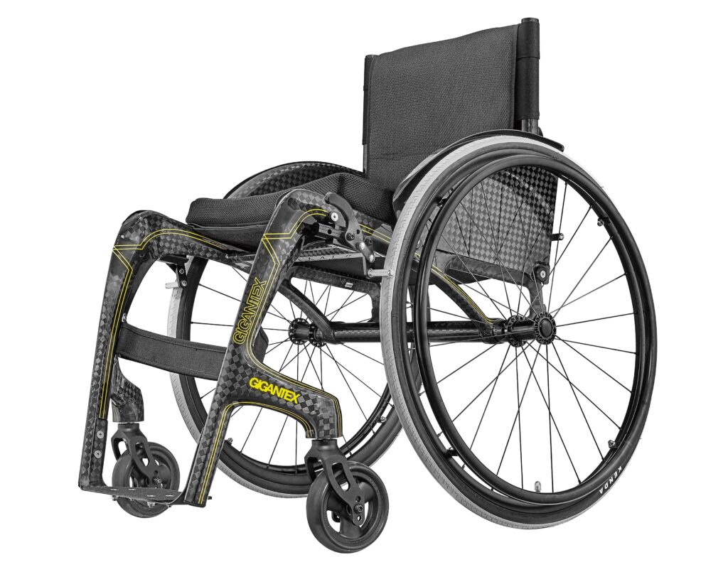 Carbon fiber wheelchair