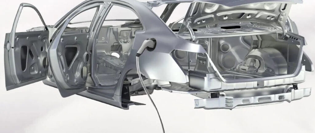 Aluminum car frame